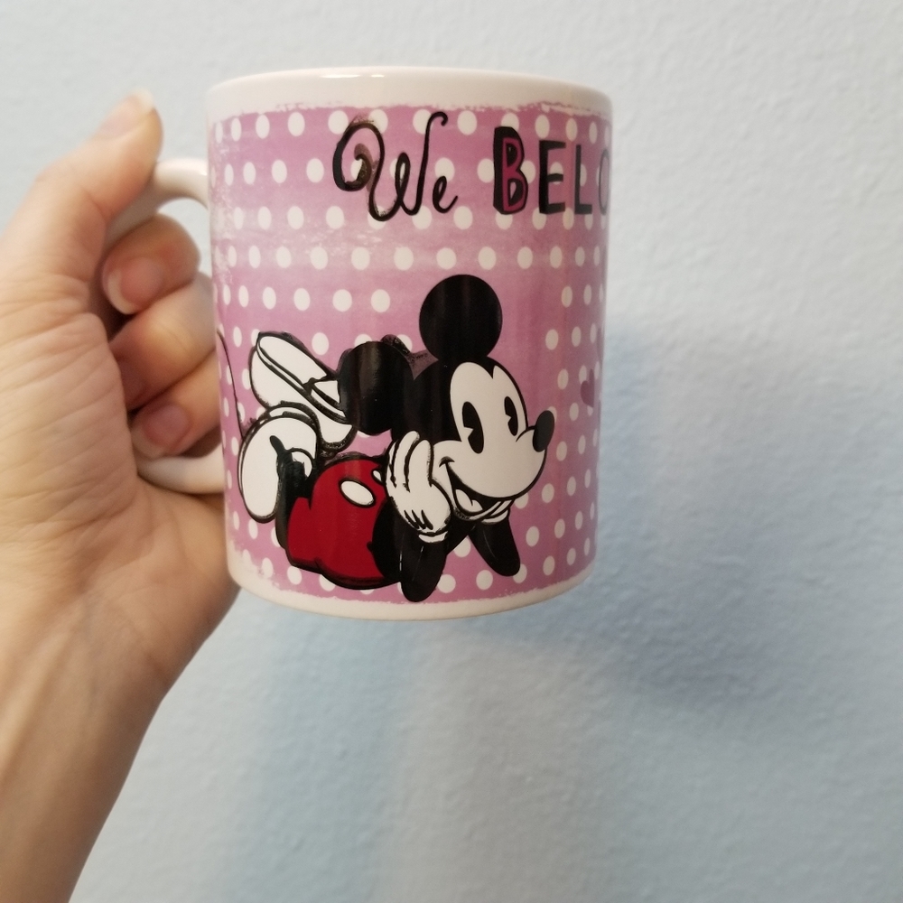 Disney Mickey & Minnie we belong together mug